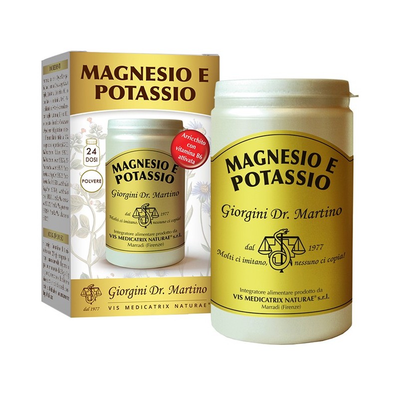 Magnesio e potassio polvere 360 g