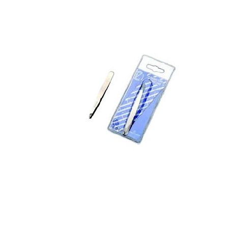 Pinzetta depilatoria inox punta obliqua