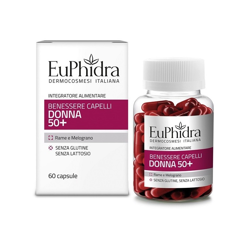 Euphidra capelli donna 50+ 60 capsule