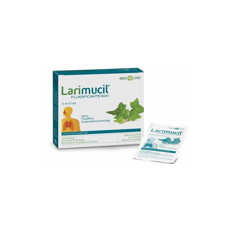 Larimucil fluidificante 600 10 bustine