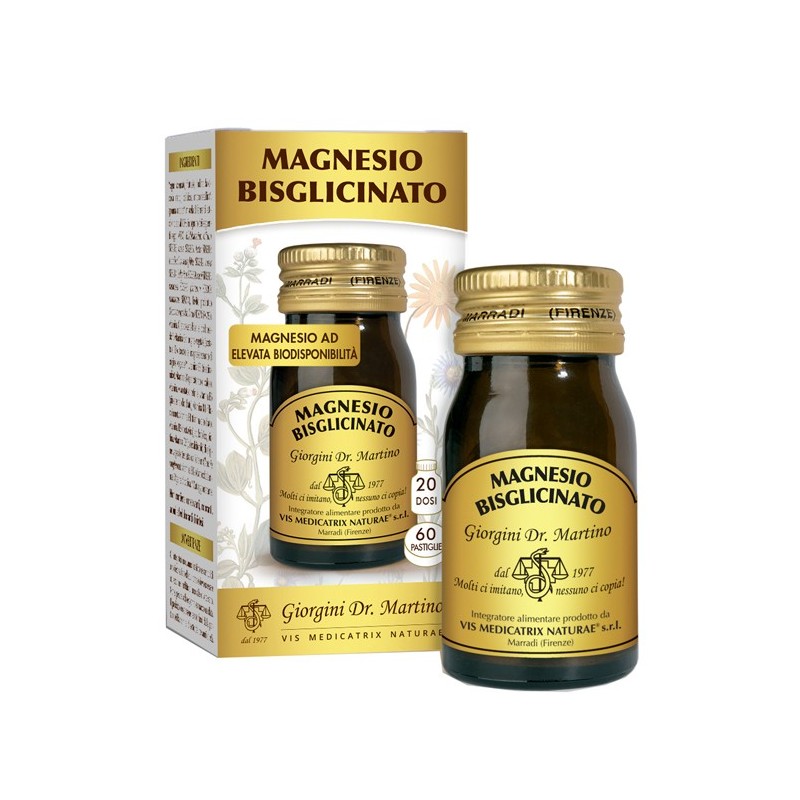 Magnesio bisglicinato 60 pastiglie Magnesio bisglicinato 60 pastiglie