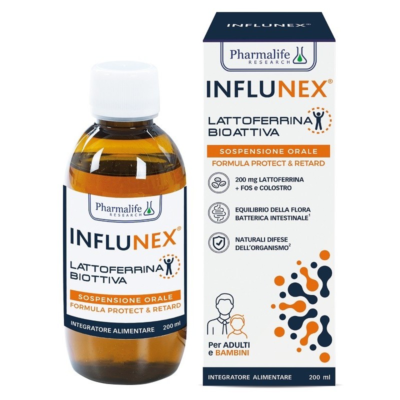 Influnex lattoferrina bioattiva 200 ml Influnex lattoferrina bioattiva 200 ml