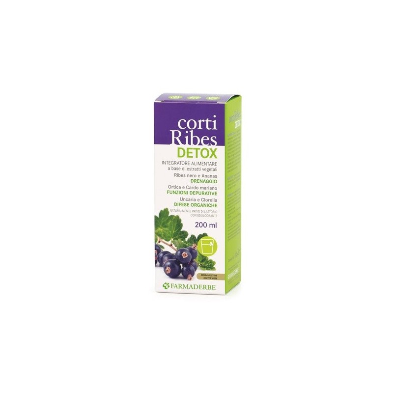 Corti ribes detox 200 ml Corti ribes detox 200 ml