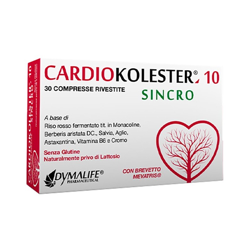 Cardiokolester 10 sincro 30 compresse rivestite estite