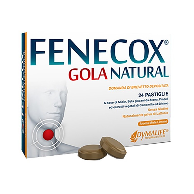 Fenecox gola natural miele limone 36 pastiglie