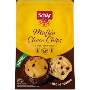 Schar muffin choco chip 225 g