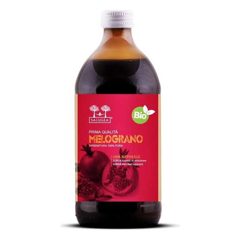 Salugea succo melograno bio 500 ml Salugea succo melograno bio 500 ml