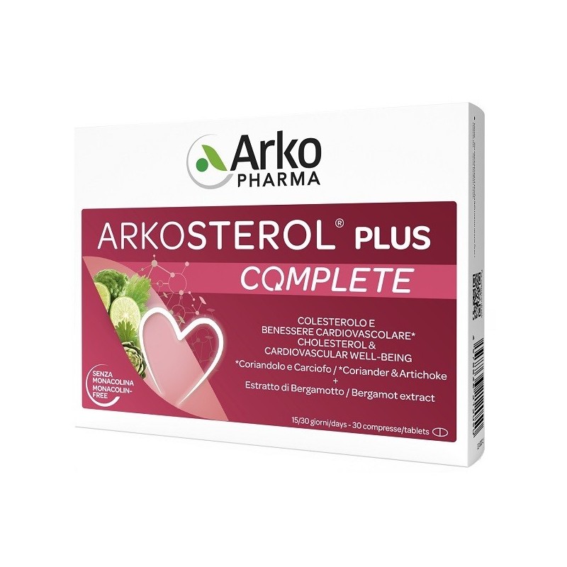 Arkosterol plus complete 30 compresse