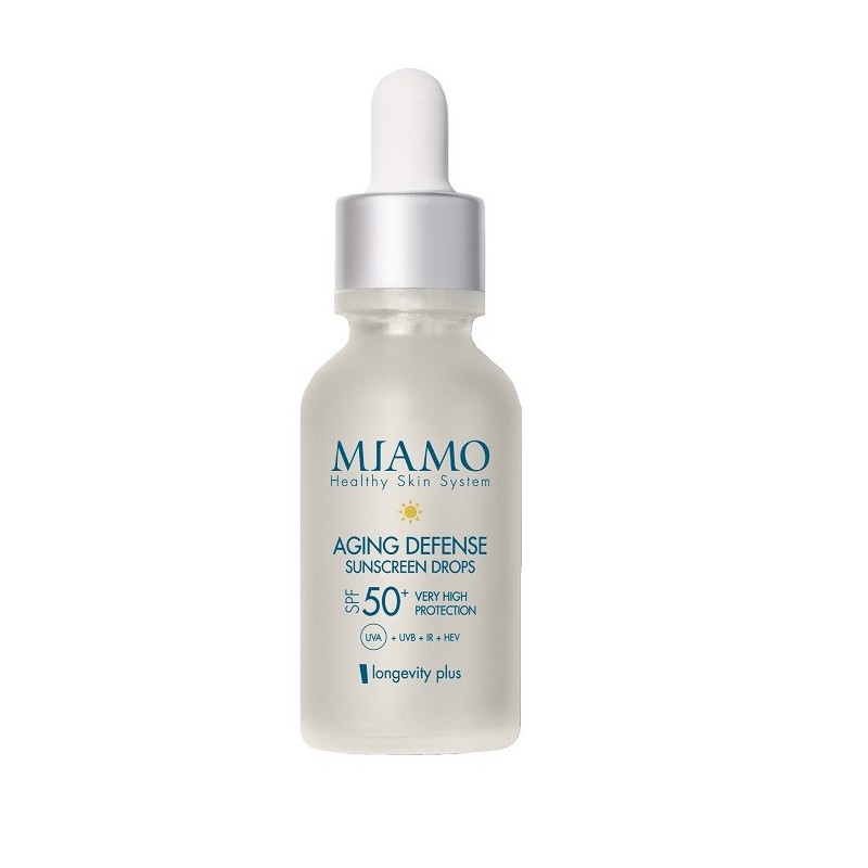 Miamo longevity plus aging defense sunscreen drops soft gold30 ml Miamo longevity plus aging defense sunscreen drops soft gold30 ml