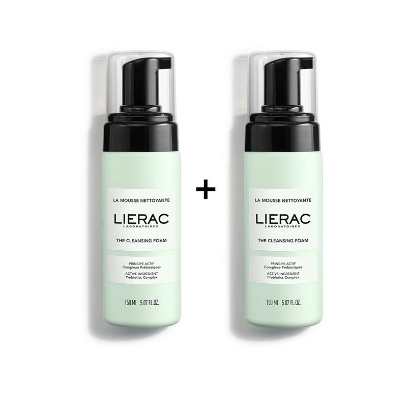 Lierac duo mousse struccante 150 ml