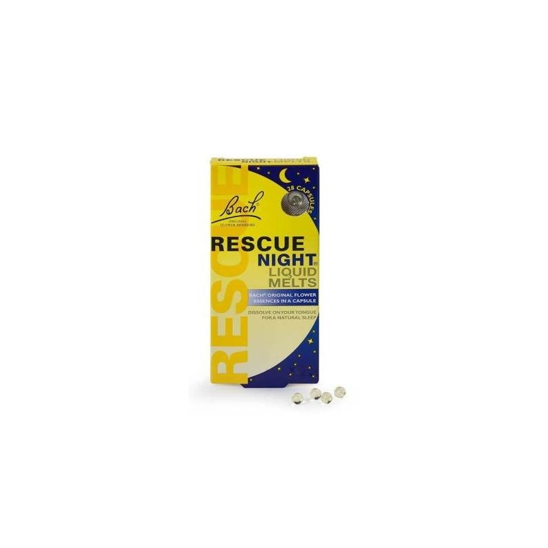 Rescue night liquid melts senza alcool 28 capsule