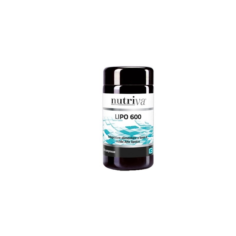 Nutriva lipo 600 30 compresse 900 mg Nutriva lipo 600 30 compresse 900 mg