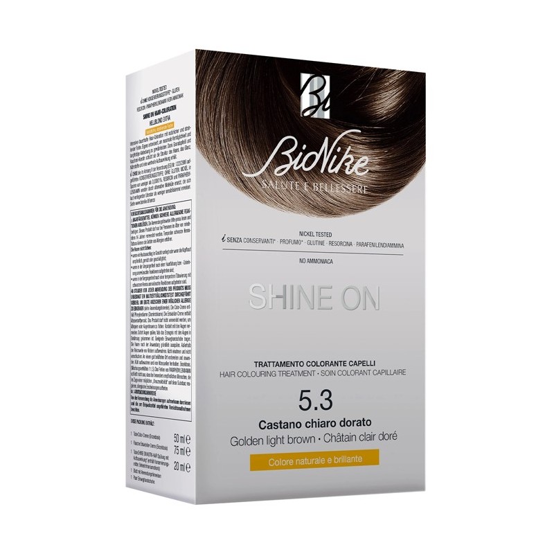 Shine on castano chiaro dorato 5,3 flacone 75 ml + tubo 50 ml