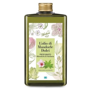 Huilerie l'olio di mandorle dolci profumato mandorlo & verbena 300 ml