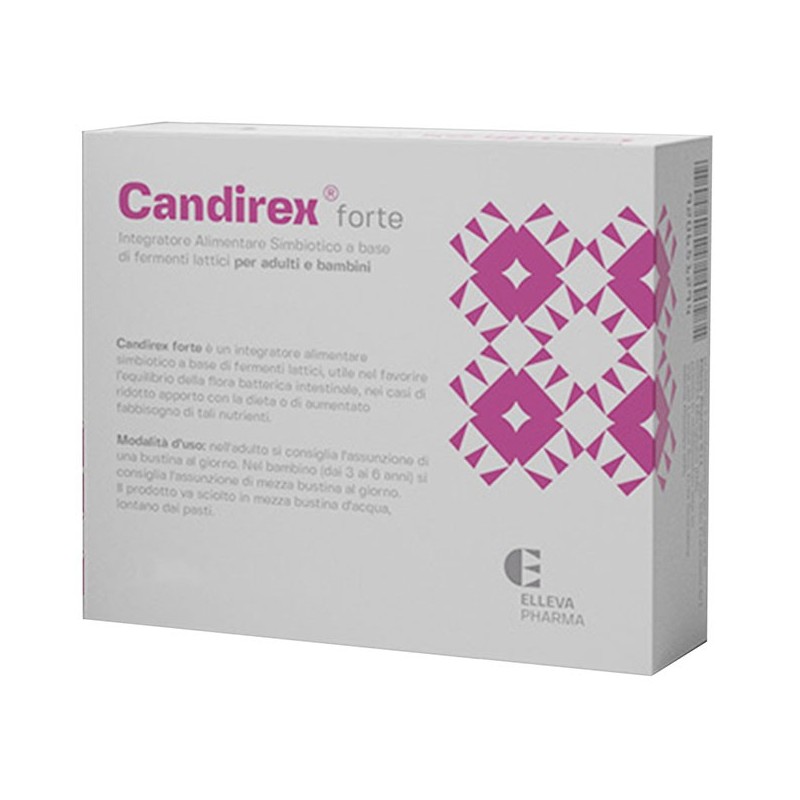 Candirex forte 10 bustine 45 g Candirex forte 10 bustine 45 g