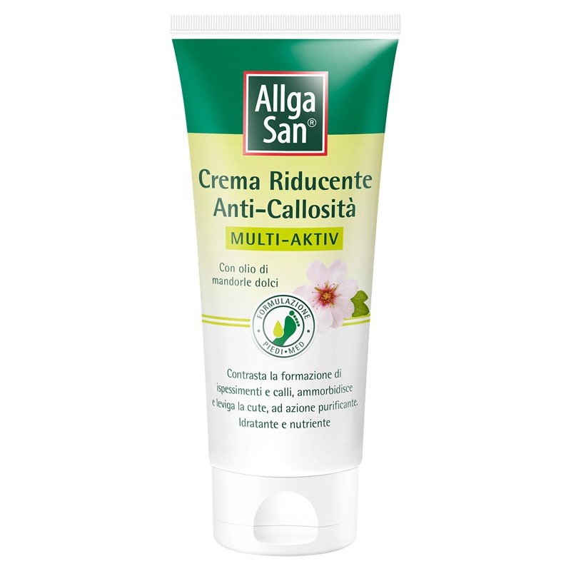 Allgasan crema riducente anticallosita' multiaktiv 100 ml Allgasan crema riducente anticallosita' multiaktiv 100 ml