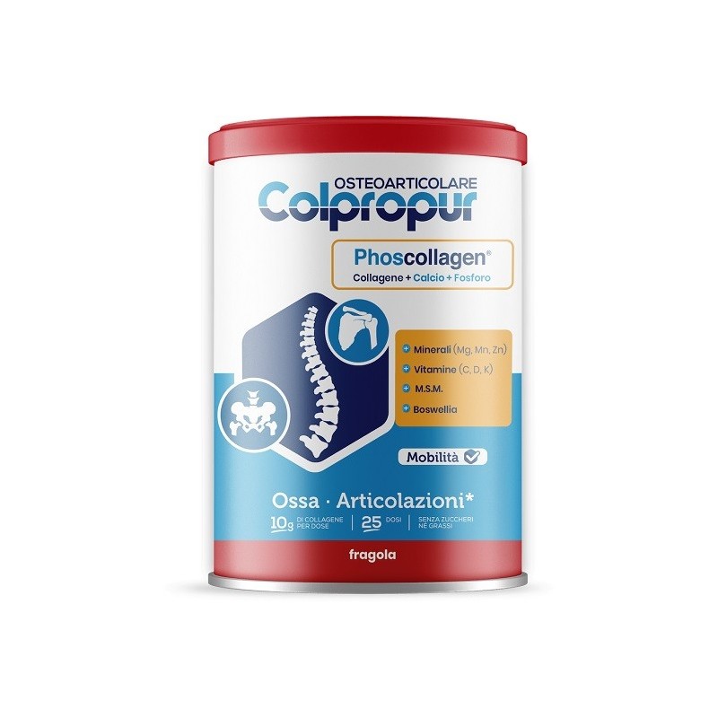 Colpropur osteoarticolare fragola 340 g Colpropur osteoarticolare fragola 340 g