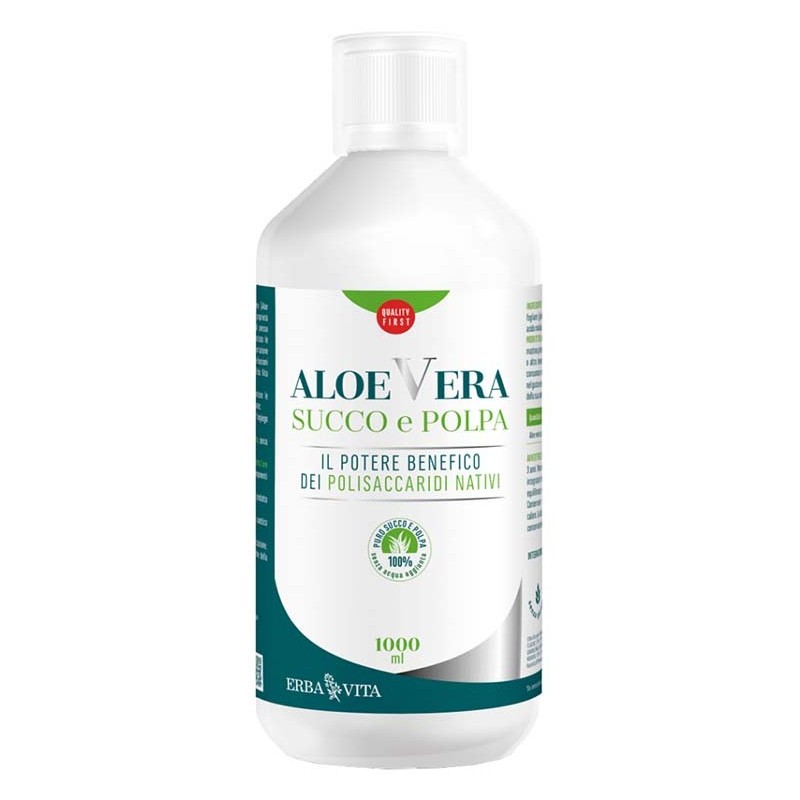 Aloe vera succo e polpa 1000 ml