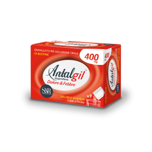 Antalgil dolore e febbre orale grat 10 bustine 400 mg