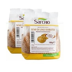 Semi di lino dorato bio seme oleaginoso