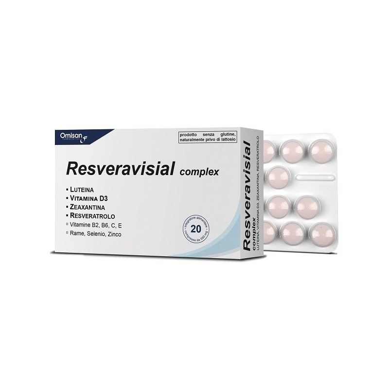 Resveravisial complex 20 compresse Resveravisial complex 20 compresse