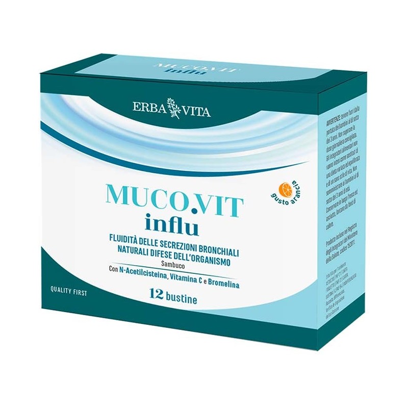 Mucovit influ 12 bustine