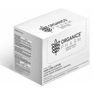 Organics pharm hair loss lotion neem oil, peppermint and baicapil 6 fiale da 6 ml