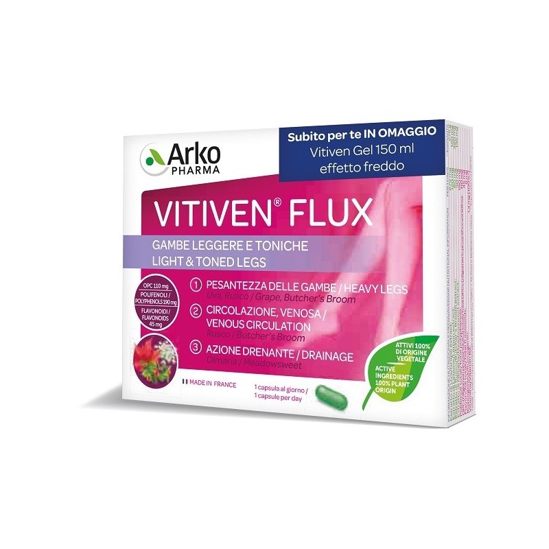 Vitiven flux 30 capsule promo