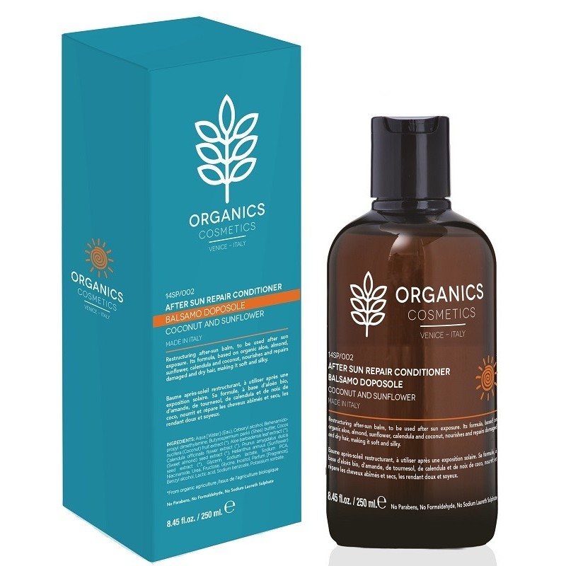 Organics cosmetics after sun repair conditioner 250 ml Organics cosmetics after sun repair conditioner 250 ml
