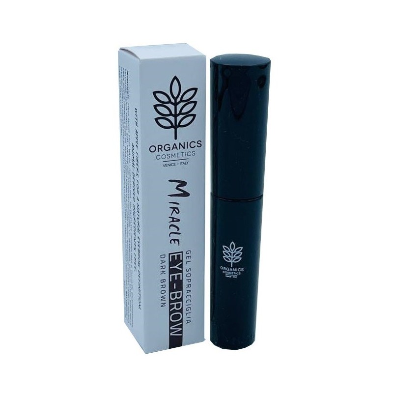 Organics cosmetics miracle eyebrow dark brown 5 ml
