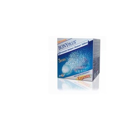 Bonyplus express detergente per protesi dentaria 56 compresse