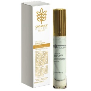Organics pharm sweet water profumo delicato per capelli finocchio e rosa 15 ml