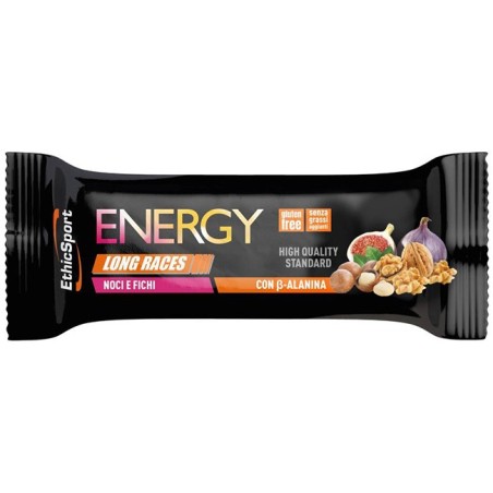 Ethicsport energy long races barretta energetica con beta-alanina noci e fichi 40 g