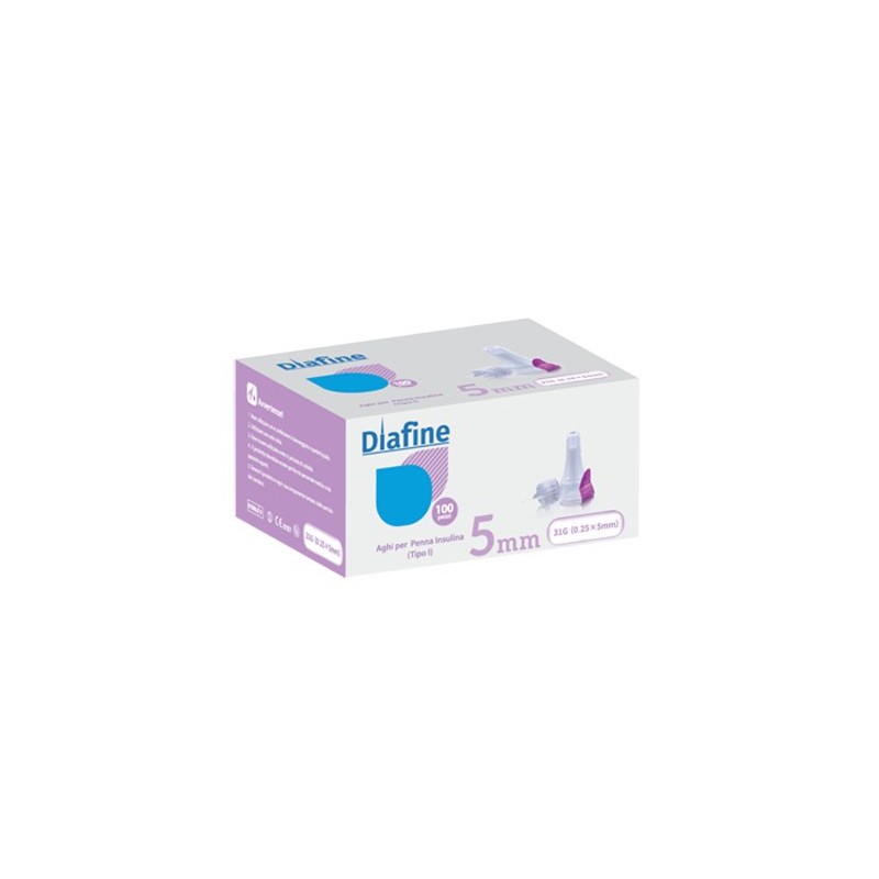 Ago pungidito per insulina diafine 31gx5mm 100 pezzi