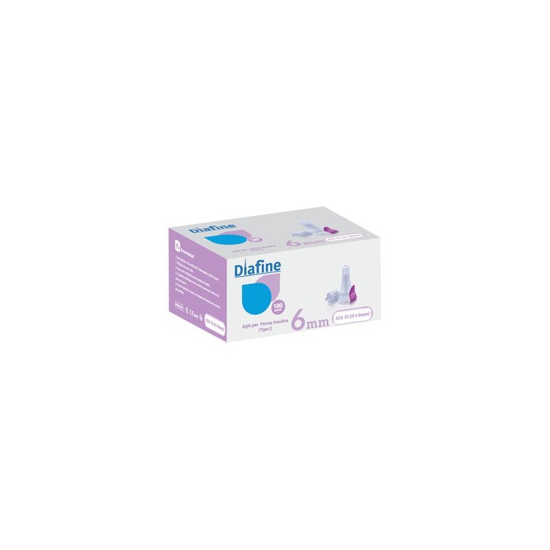 Ago pungidito per insulina diafine 31gx6mm 100 pezzi