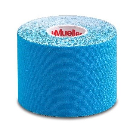 Benda tape per kinesiologia blu 5x500cm