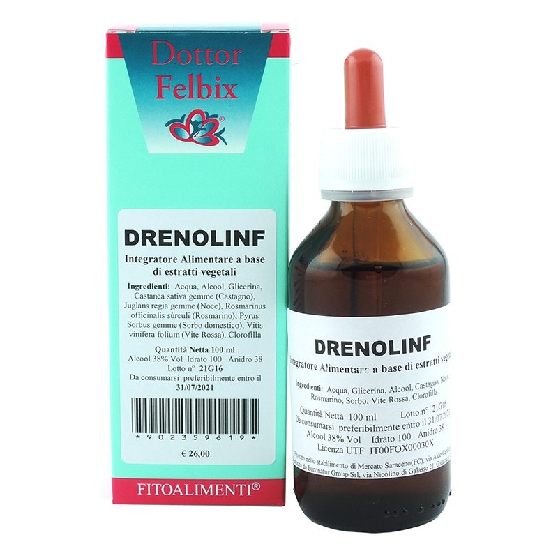 Drenolinf gocce 100ml Drenolinf gocce 100ml
