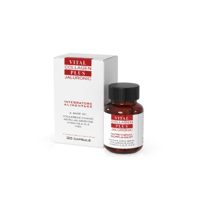 Vital collagen plus jaluronico 2 pezzi da 30 capsule promo