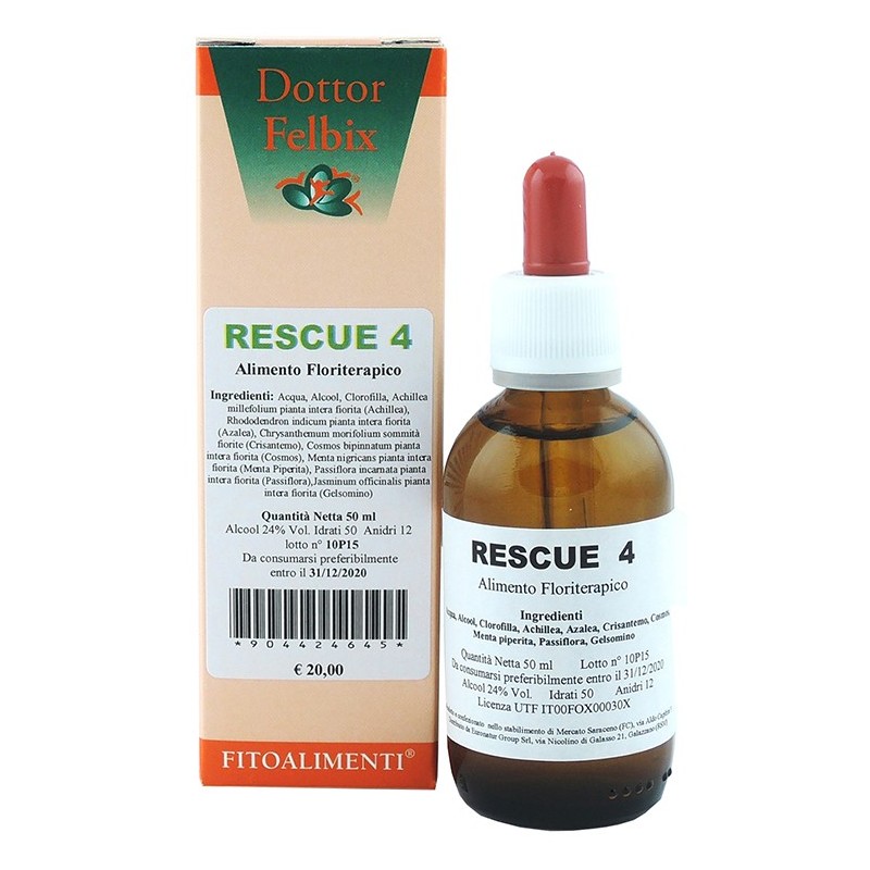 Rescue 4 gocce 50ml