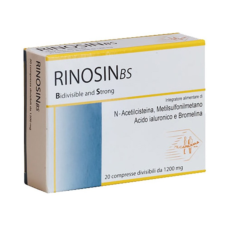 Rinosinbs 20 compresse da 1.2 g Rinosinbs 20 compresse da 1.2 g