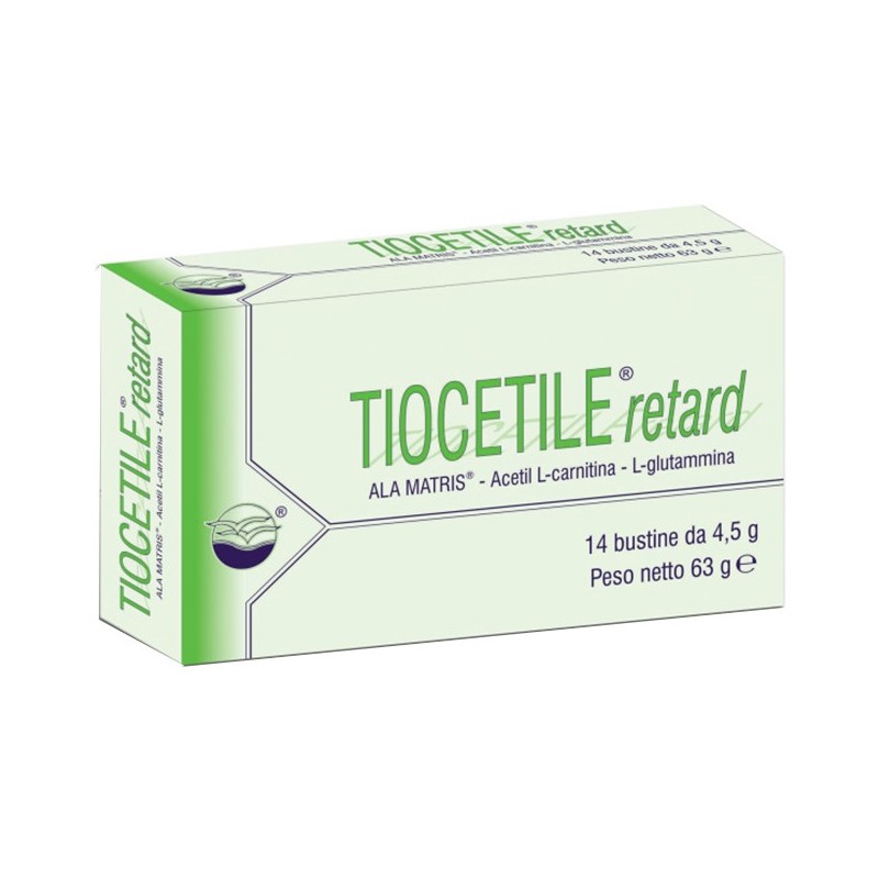 Tiocetile retard 14 buste da 4,5 g Tiocetile retard 14 buste da 4,5 g