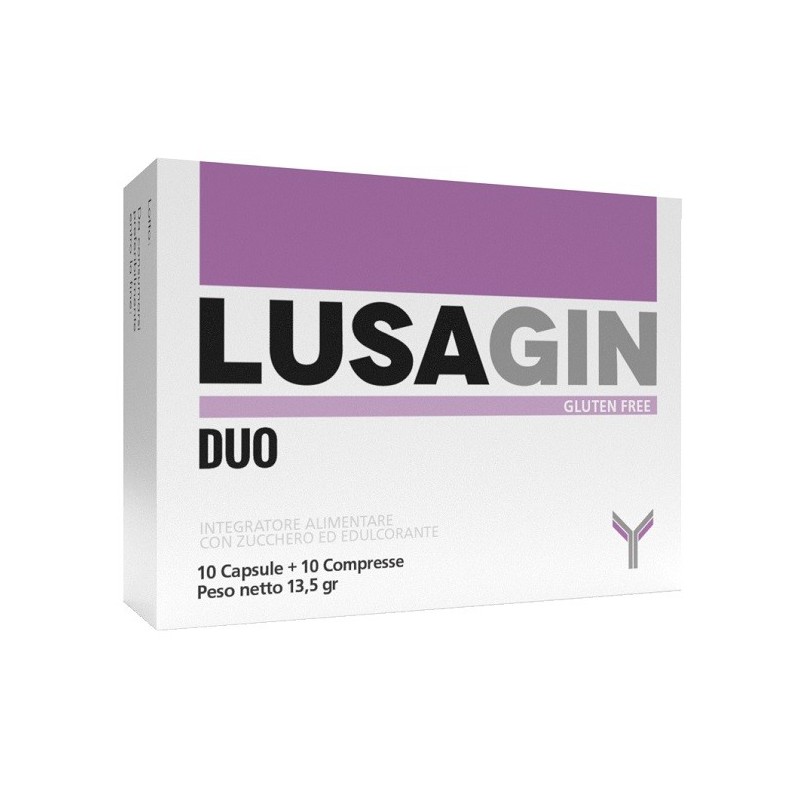 Lusagin duo 10 capsule + 10 compresse