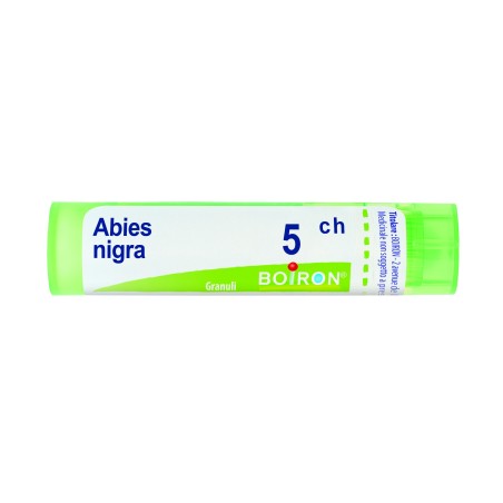 Abies nigra boiron 80 granuli 5 ch contenitore multidose