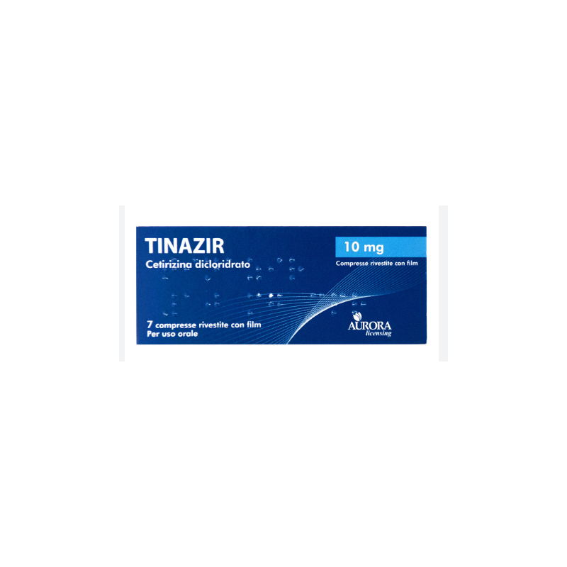 Tinazir 7 compresse riv 10 mg
