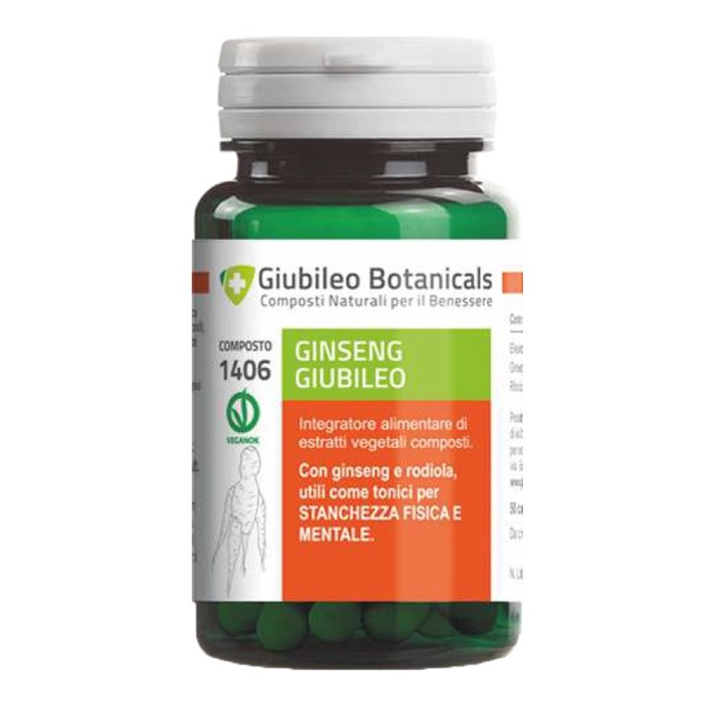 Giubileo botanicals ginseng 30 capsule Giubileo botanicals ginseng 30 capsule