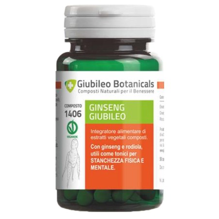 Giubileo botanicals ginseng 30 capsule Giubileo botanicals ginseng 30 capsule