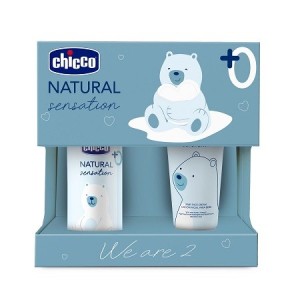 Chicco natural sensation set olio crema viso