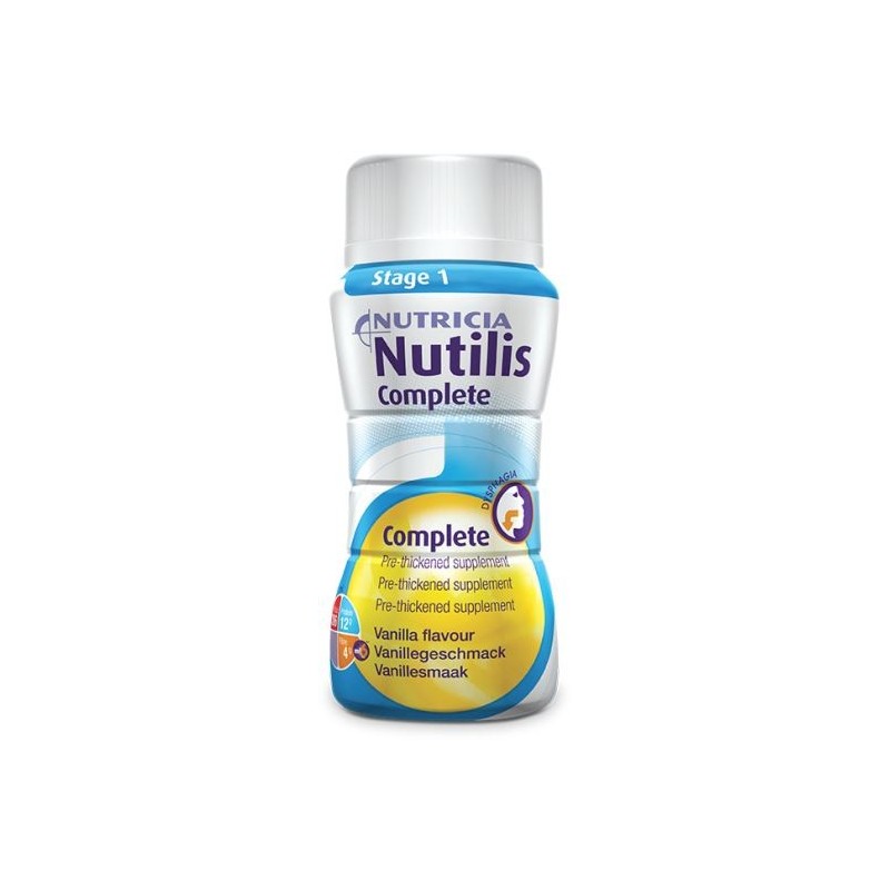 Nutilis complete stage 1 vaniglia 4 x 125 ml