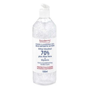 Boderm hand cleansing gel 70% 1 litro