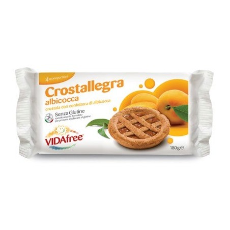 Vidafree crostallegra albicocche 180 g